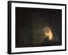 A Grotto with the Figure of Julia-Joseph Wright of Derby-Framed Giclee Print