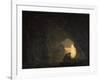 A Grotto with the Figure of Julia-Joseph Wright of Derby-Framed Giclee Print