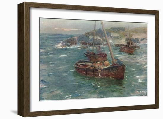 'A Ground Swell, Carradale, Argyll', c1883-William McTaggart-Framed Giclee Print