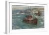 'A Ground Swell, Carradale, Argyll', c1883-William McTaggart-Framed Giclee Print