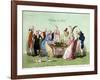 A Group at Bath, 1796-George Cruikshank-Framed Giclee Print