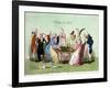 A Group at Bath, 1796-George Cruikshank-Framed Giclee Print