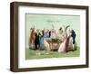 A Group at Bath, 1796-George Cruikshank-Framed Giclee Print