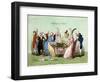 A Group at Bath, 1796-George Cruikshank-Framed Giclee Print