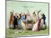 A Group at Bath, 1796-George Cruikshank-Mounted Giclee Print