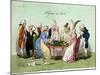 A Group at Bath, 1796-George Cruikshank-Mounted Giclee Print