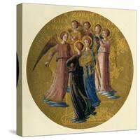 'A Group of Angels', 15th century, (c1909)-Fra Angelico-Stretched Canvas