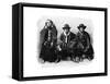 A Group of Araucanians, Chile/Argentina, 1895-null-Framed Stretched Canvas