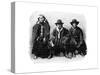 A Group of Araucanians, Chile/Argentina, 1895-null-Stretched Canvas