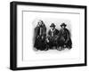 A Group of Araucanians, Chile/Argentina, 1895-null-Framed Giclee Print