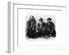 A Group of Araucanians, Chile/Argentina, 1895-null-Framed Giclee Print