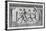 A Group Of Athletes Running, Greece 1906 Olympic Games, 1 Drachma, Unused Stamp Design-null-Stretched Canvas