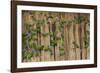 A group of blue-headed parrots cling to clay cliffs, Peru, Amazon Basin.-Art Wolfe-Framed Photographic Print