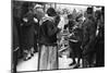 A Group of Buyers of Canaries, Paris, 1931-Ernest Flammarion-Mounted Giclee Print