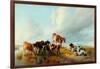 A Group of Cattle, 1877-Thomas Sidney Cooper-Framed Giclee Print