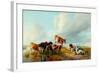 A Group of Cattle, 1877-Thomas Sidney Cooper-Framed Giclee Print