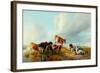 A Group of Cattle, 1877-Thomas Sidney Cooper-Framed Giclee Print