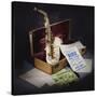 A Group of Charlie Parker Memorabilia-null-Stretched Canvas