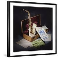 A Group of Charlie Parker Memorabilia-null-Framed Giclee Print