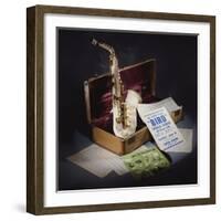 A Group of Charlie Parker Memorabilia-null-Framed Giclee Print