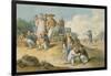 A Group of Chinese Watching the Earl Macartney's Embassy to China-William Alexander-Framed Giclee Print