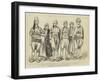 A Group of Criminals in the Chief Prison, Stamboul-null-Framed Giclee Print