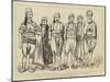 A Group of Criminals in the Chief Prison, Stamboul-null-Mounted Giclee Print