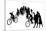A Group of Cyclists in France-null-Stretched Canvas