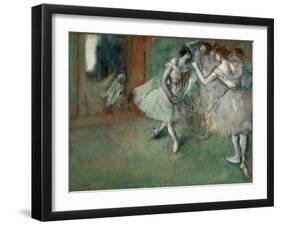 A Group of Dancers, 1890-Edgar Degas-Framed Giclee Print