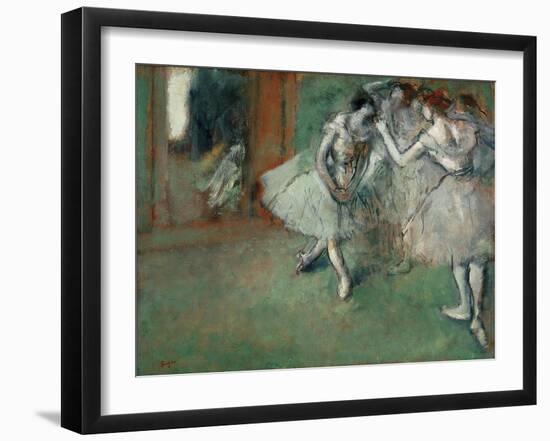 A Group of Dancers, 1890-Edgar Degas-Framed Giclee Print