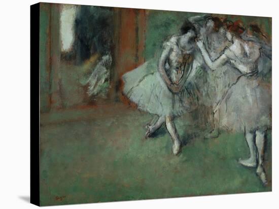 A Group of Dancers, 1890-Edgar Degas-Stretched Canvas