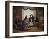 A Group of Danish Artists in Rome, 1837-Constantin Hansen-Framed Giclee Print