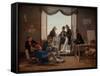 A Group of Danish-Constantin Hansen-Framed Stretched Canvas