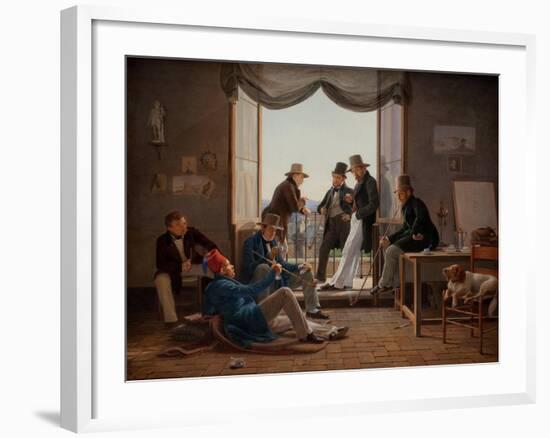 A Group of Danish-Constantin Hansen-Framed Giclee Print