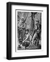 A Group of Dyaks, C1900-null-Framed Giclee Print