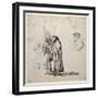 A Group of Elderly Scholars And-Rembrandt van Rijn-Framed Giclee Print