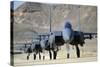 A Group of F-15E Strike Eagles at Uvda Air Force Base, Israel-null-Stretched Canvas