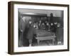 A Group of Fifteen Boys Cram around a Snooker Table During an Evening Game at a Boys Club-null-Framed Photographic Print