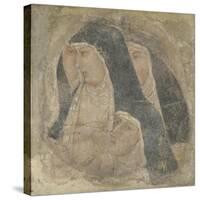 A Group of Four Poor Clares, Ca 1340-Ambrogio Lorenzetti-Stretched Canvas
