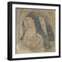 A Group of Four Poor Clares, Ca 1340-Ambrogio Lorenzetti-Framed Premium Giclee Print