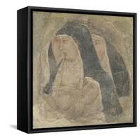 A Group of Four Poor Clares, Ca 1340-Ambrogio Lorenzetti-Framed Stretched Canvas