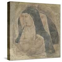 A Group of Four Poor Clares, Ca 1340-Ambrogio Lorenzetti-Stretched Canvas