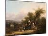 A Group of Gypsies, 1870S-William Snr. Shayer-Mounted Giclee Print