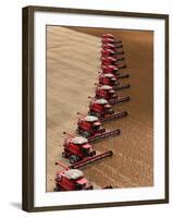 A Group of Harvesters Performs its Task in Establishing the State's North of Mato Grosso-Roberto Pera-Framed Photo