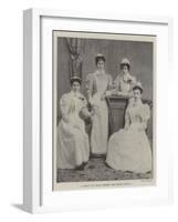 A Group of Irish Nurses for South Africa-null-Framed Giclee Print