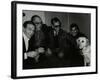 A Group of Jazz Musicians at the Forum Theatre, Hatfield, Hertfordshire, 6 November 1982-Denis Williams-Framed Photographic Print