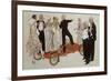 A Group of Ladies and Gentlemen in Evening Dress Listening to a Speaker-Ernst Deutsch-dryden-Framed Giclee Print