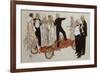 A Group of Ladies and Gentlemen in Evening Dress Listening to a Speaker-Ernst Deutsch-dryden-Framed Giclee Print