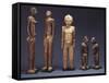 A Group of Lobi Figures-null-Framed Stretched Canvas