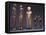 A Group of Lobi Figures-null-Framed Stretched Canvas